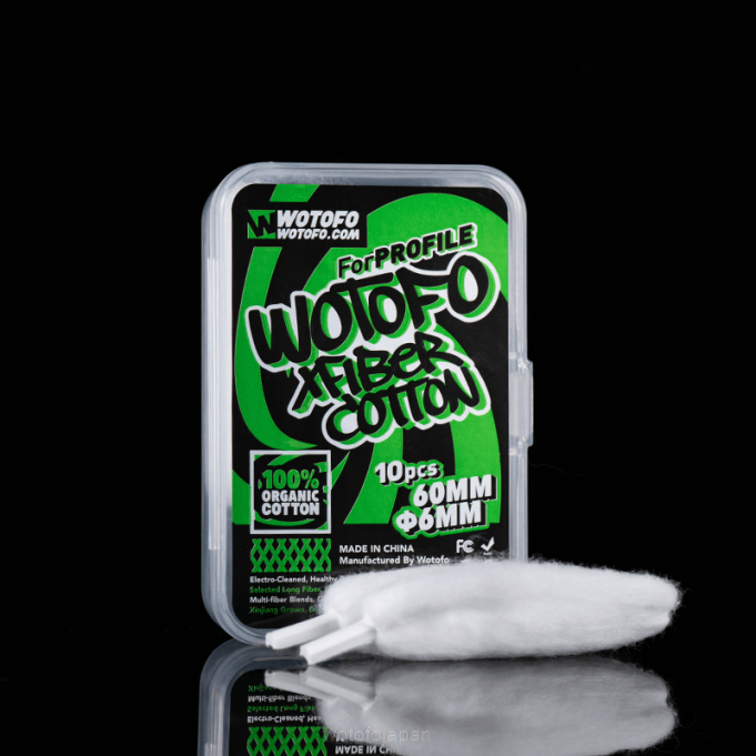 Wotofo PROFILE プロフィール用xfiberコットン 6mm X8RH311 Wotofo Japan